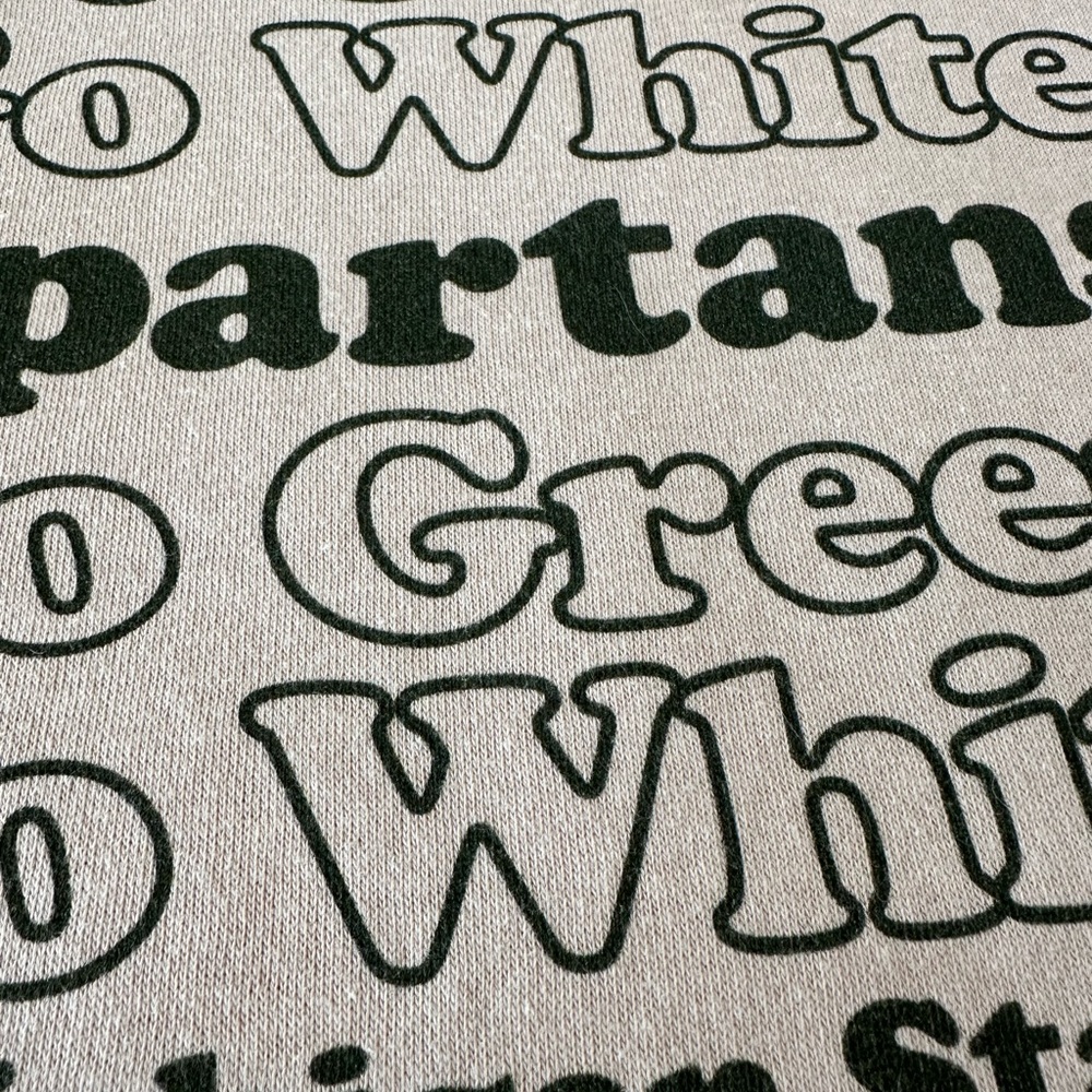 Michigan State Spartans Beige Sweater - Picture 3 of 4